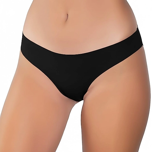 Gümüş 3075 Kadın Lazer Kesim Standart Beden Görünmez Bikini 6'lı Paket