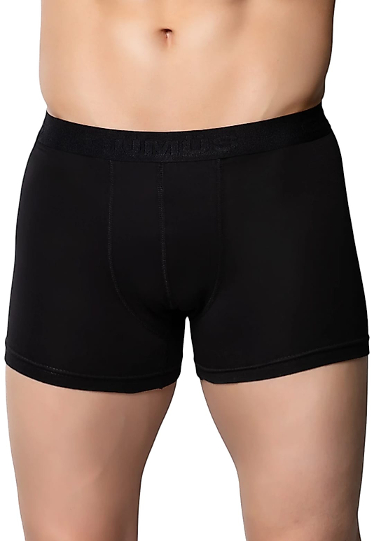 Gümüş 4018 Erkek Likralı Boxer Siyah 6 lı Paket