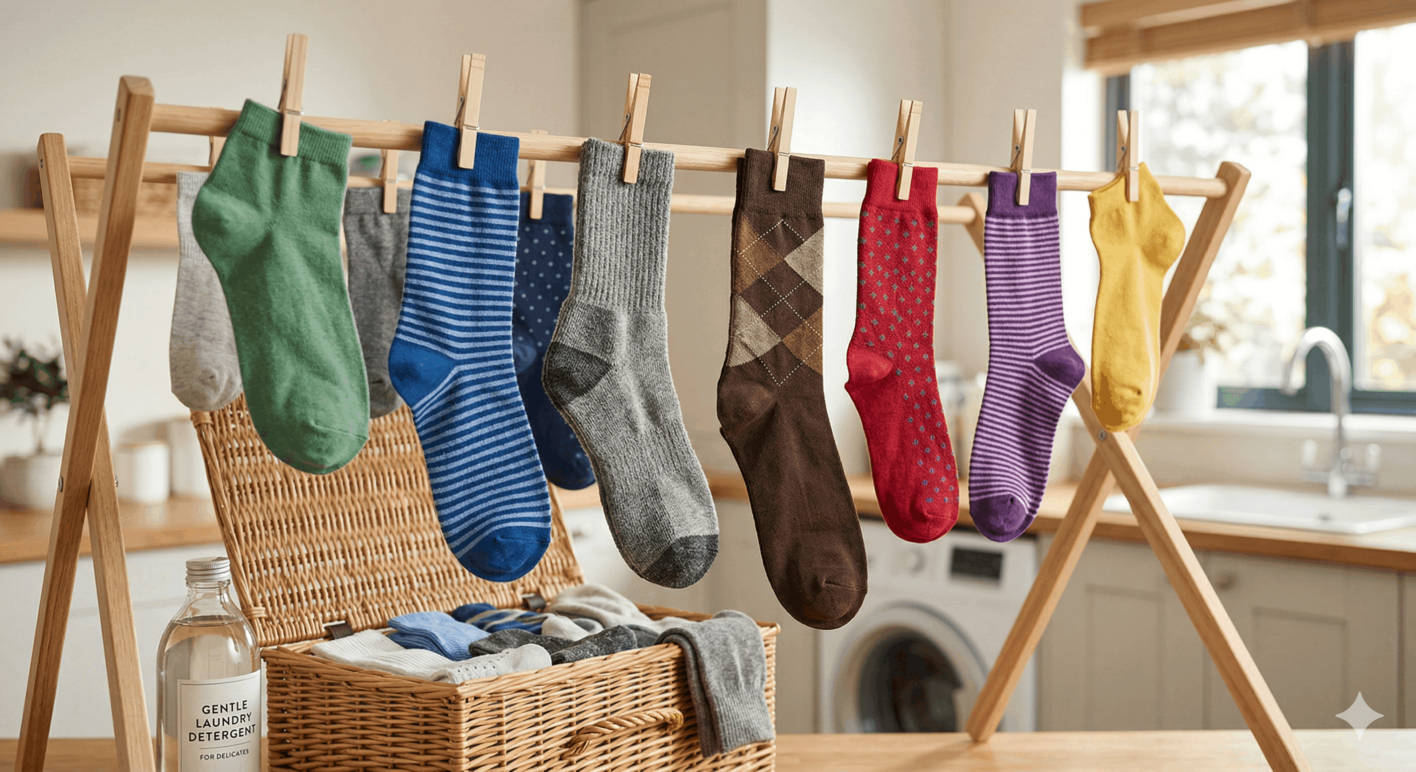 Çoraplar Nasıl Yıkanır? Tüylenmeyi ve Eş Kaybetmeyi Önleyen Pratik Çözümler